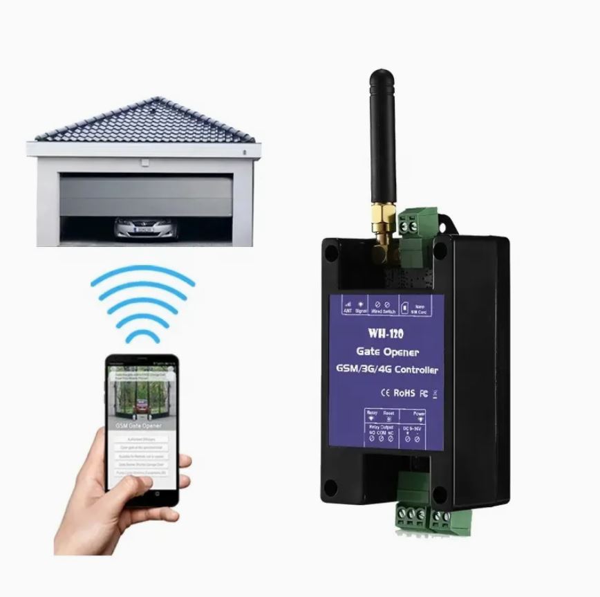 Умное GSM-удаленное управление реле для раздвижных и распашных ворот